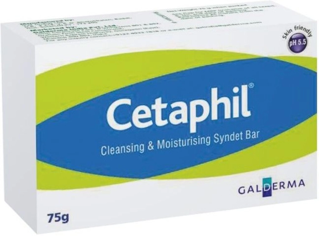 CLEANSING & MOISTURISING SYNDET BAR 75 GM.