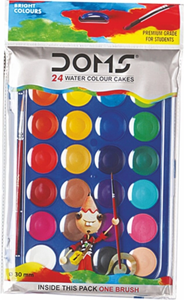 WATER COLOUR CAKES 24PCS