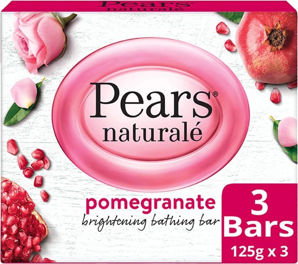 SOAP NATURALE POMEGRANATE 3*125 GM.