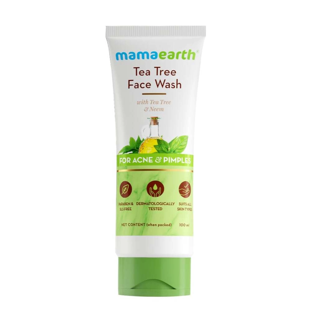 TEA TREE FACE WASH 100 ML.