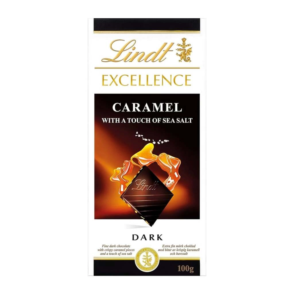 LINDT DARK CARAMEL 100GM