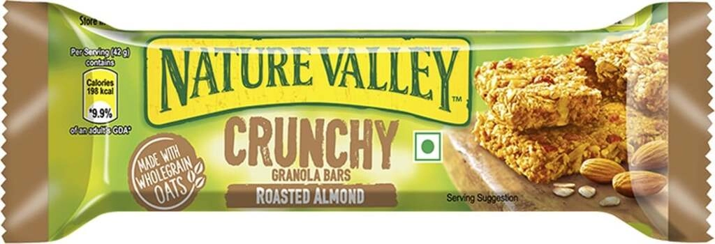 NAT VALLEY CRUNCHY ROASTED ALMOND 42GM