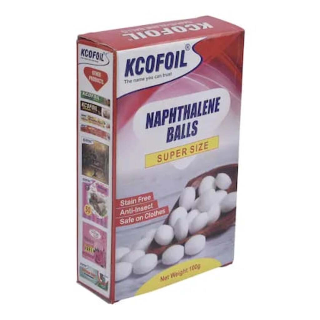 NAPHTHALENE BALLS 100 GM.