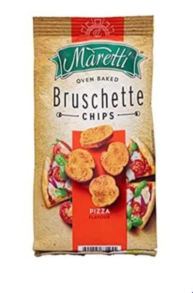 MARETTI BRUSCHETTE PIZZA CHIPS 70 GM.
