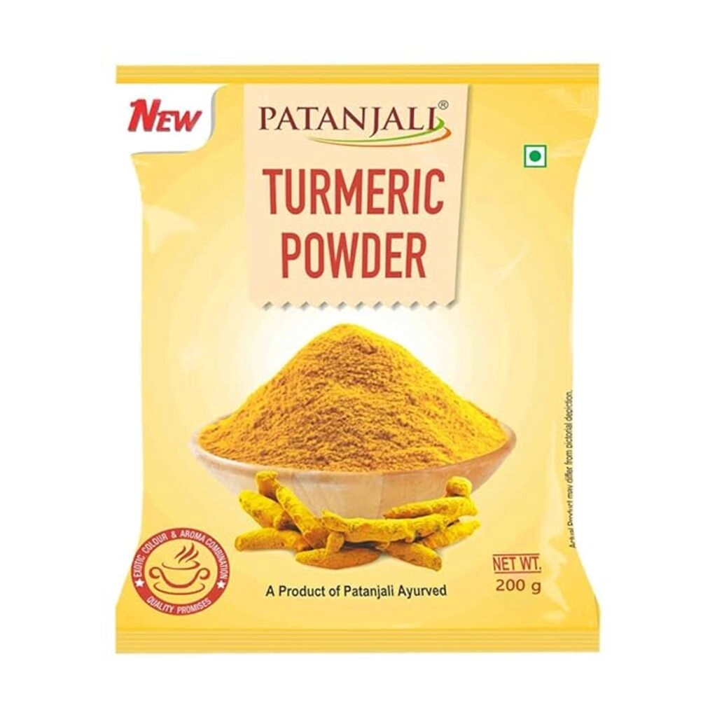 TURMERIC POWDER 200 GM.