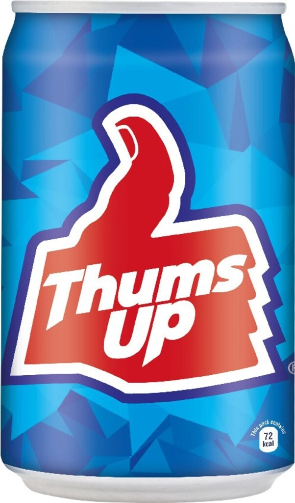 THUMS UP TIN 180 ML.