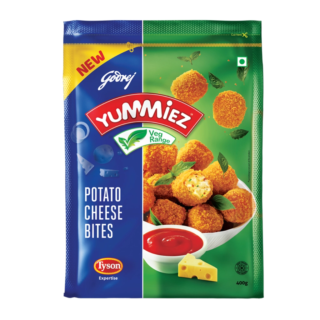 POTATO CHEESE BITES 400 GM.