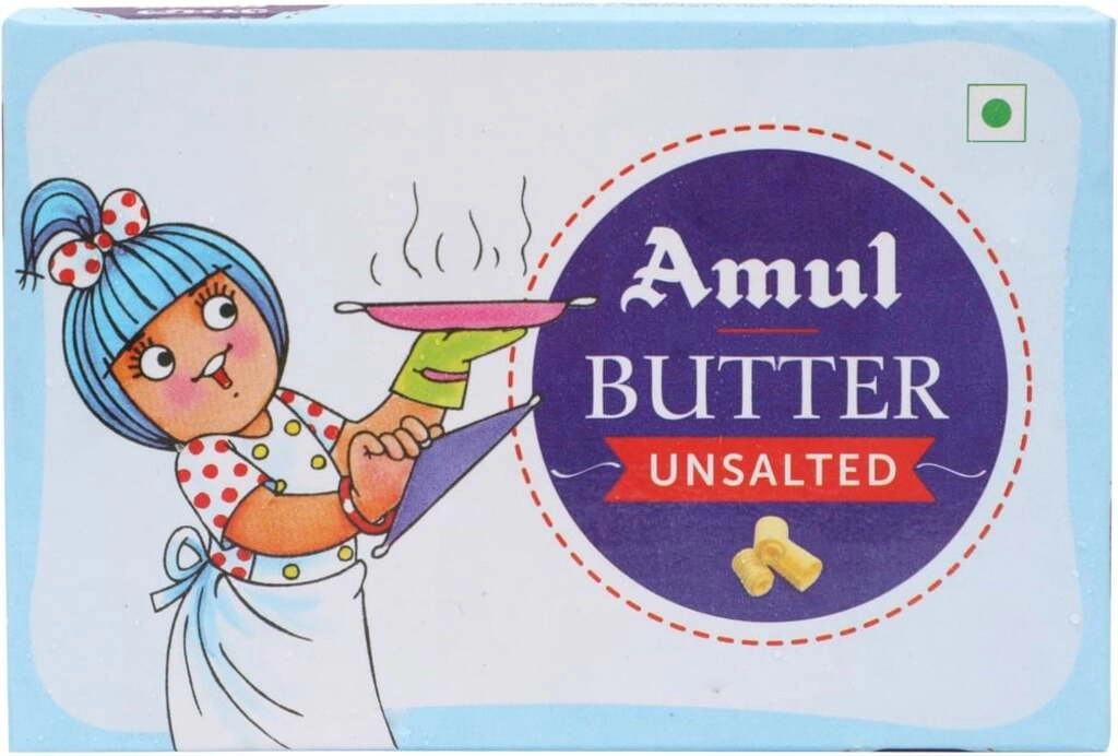 BUTTER UNSALTED 100 GM.