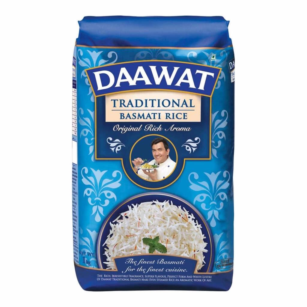RICE TRADITIONAL BASMATI 1KG.