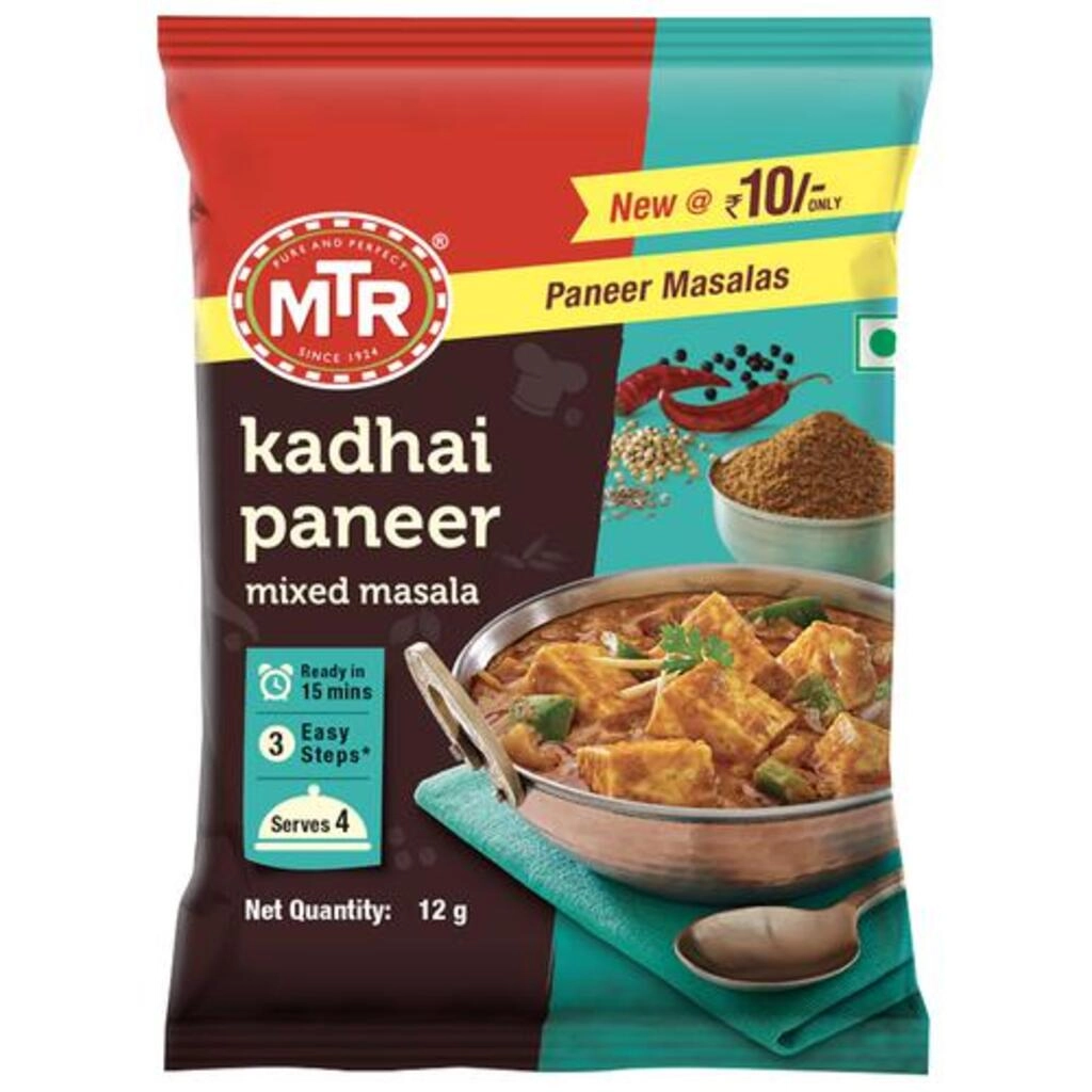 KADHAI PANEER MASALA 12 GM.