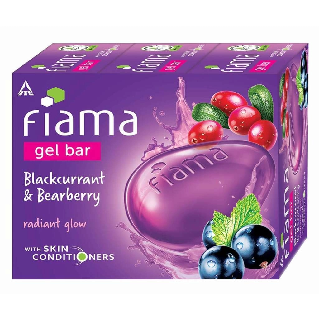 SOAP BLACKCURRANT & BEARBERRY 3*125 GM