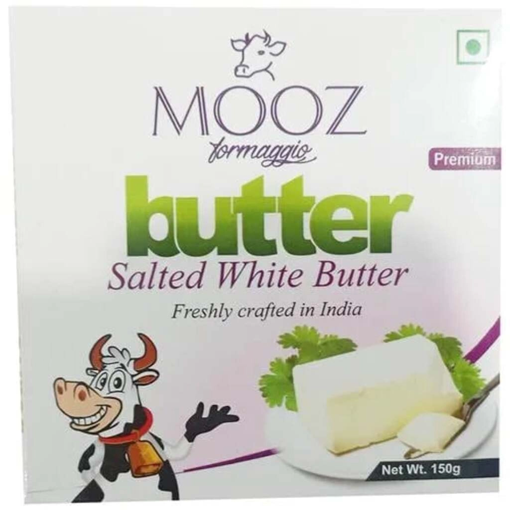 UNSALTED WHITE BUTTER 150 GM.