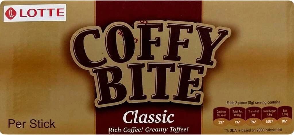 COFFY BITE 390 GM.