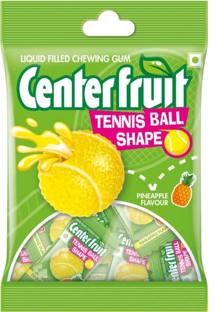 TENNIS BALL SHAPE PINEAPPLE 67.2 GM.