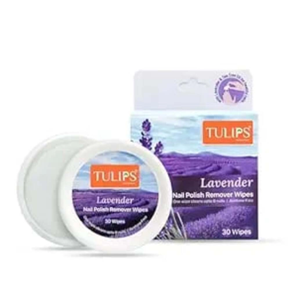NAIL POLISH REMOVER WIPES LAVENDER 30 PCS