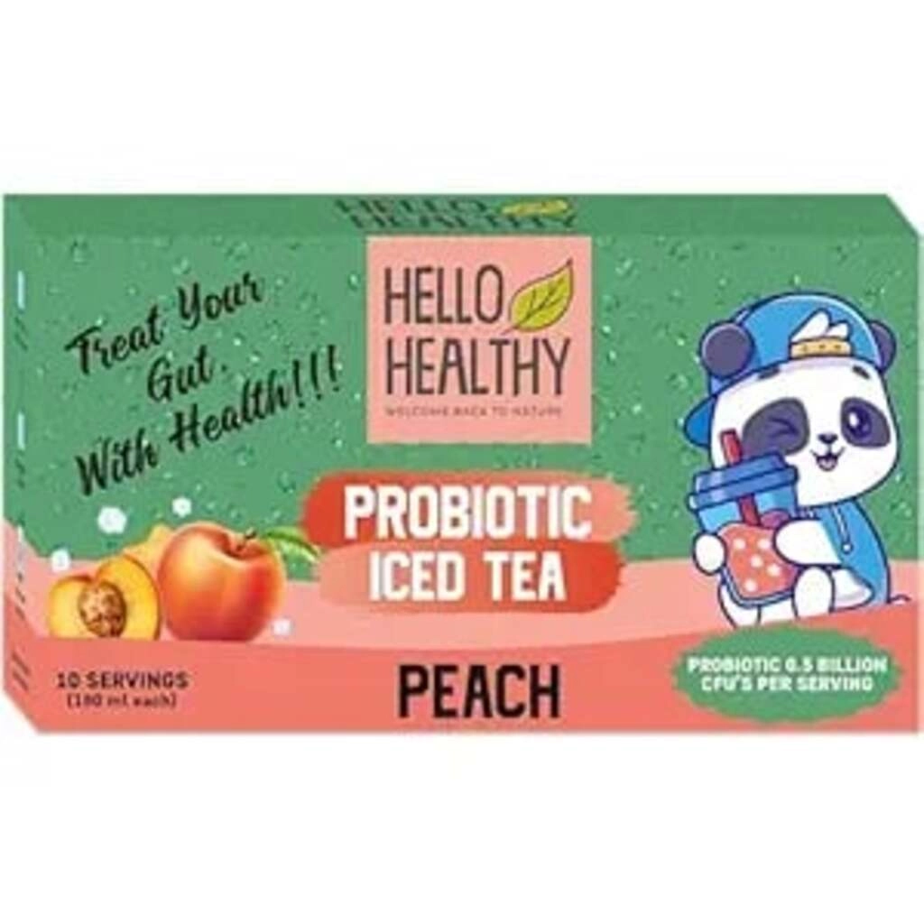PROBIOTIC ICED TEA PEACH 150 GM.