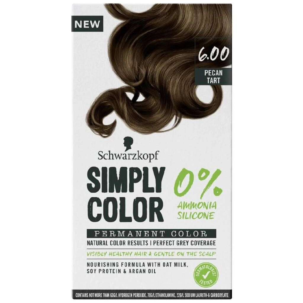 SIMPLY COLOR 6.00 PECAN TART I 142.5 ML.