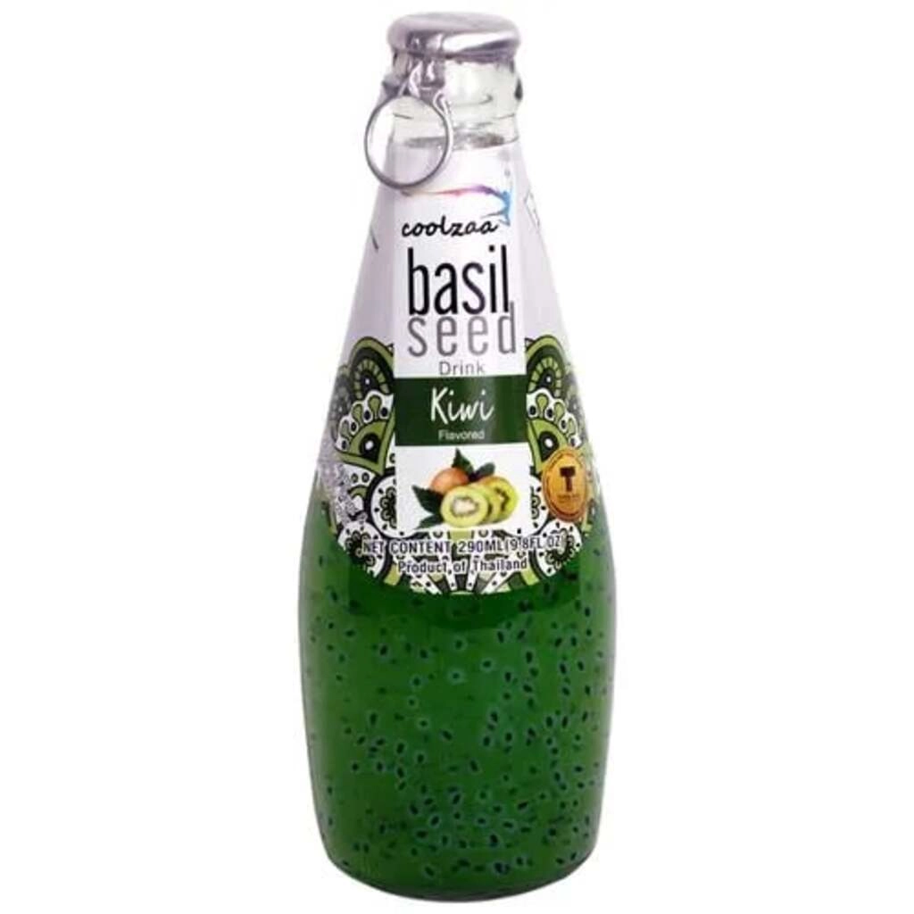 COOLZAA BASIL SEED DRINK KIWI FLAVOURED (290ML)
