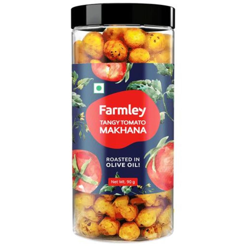 ROASTED MAKHANA TANGY TOMATO 90 GM.