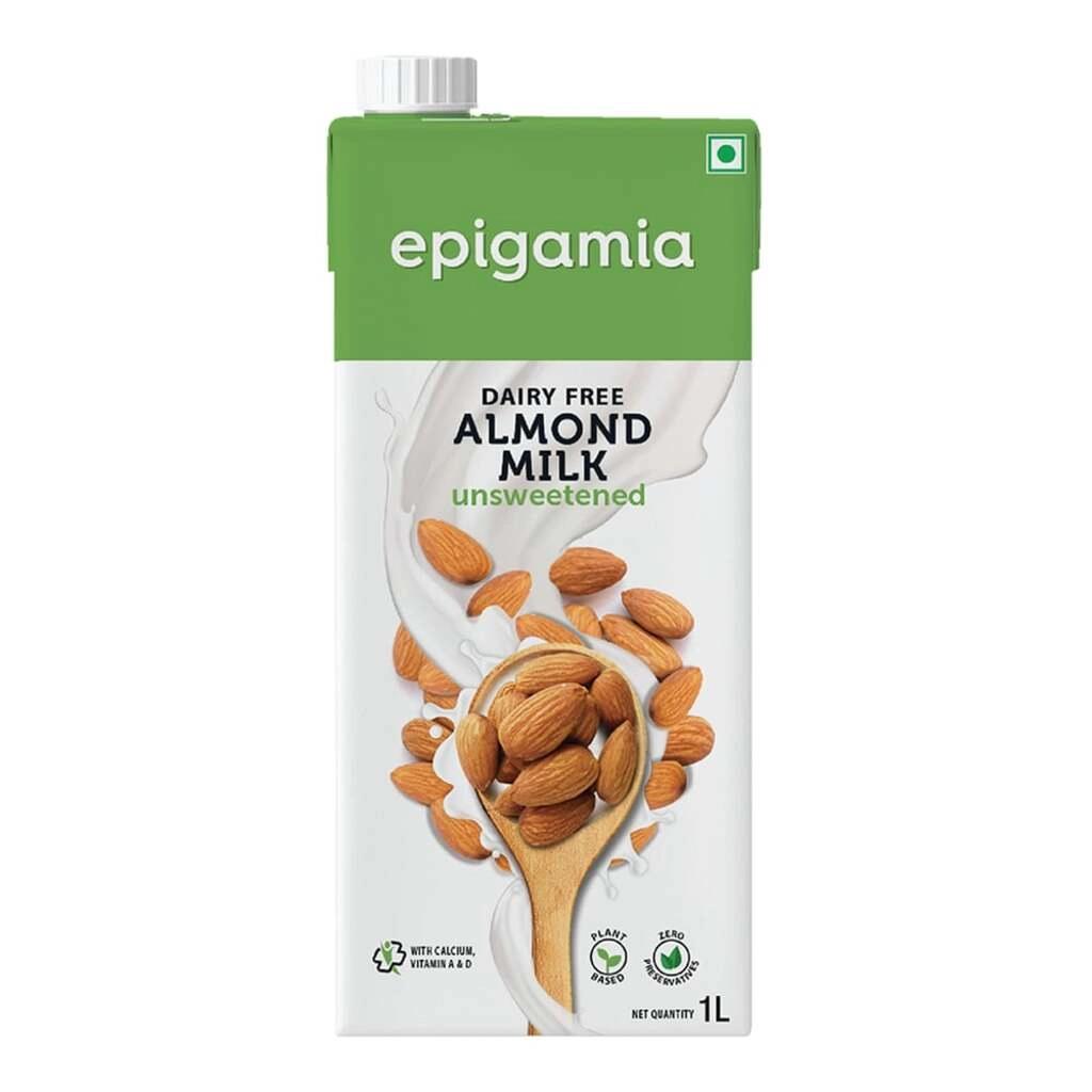 UNSWEETENED ALMOND MILK 1 LTR