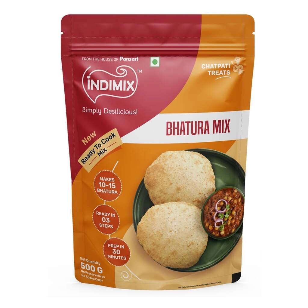 INDIMIX - MISSI ROTI MIX - 500 GM.