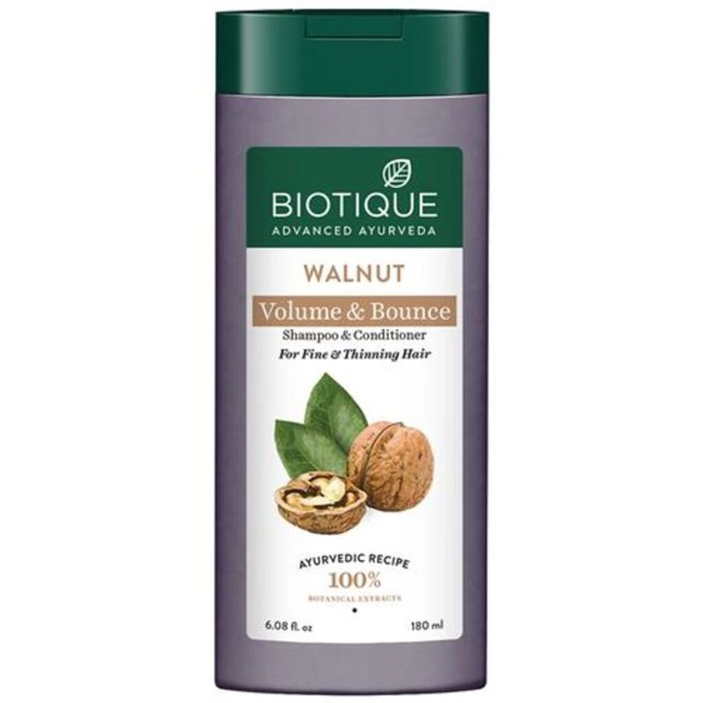 Walnut Volume & Bounce Shampoo & Conditioner