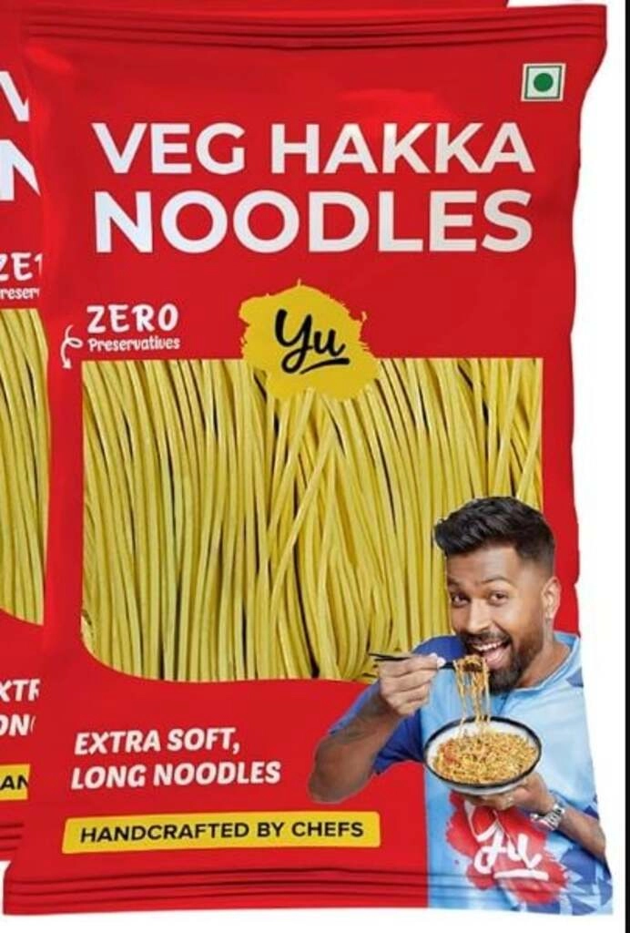 YU VEG HAKKA NOODLES (EXTRA LONG, CHOWMEIN STYLE NOODLE) 150 GM.