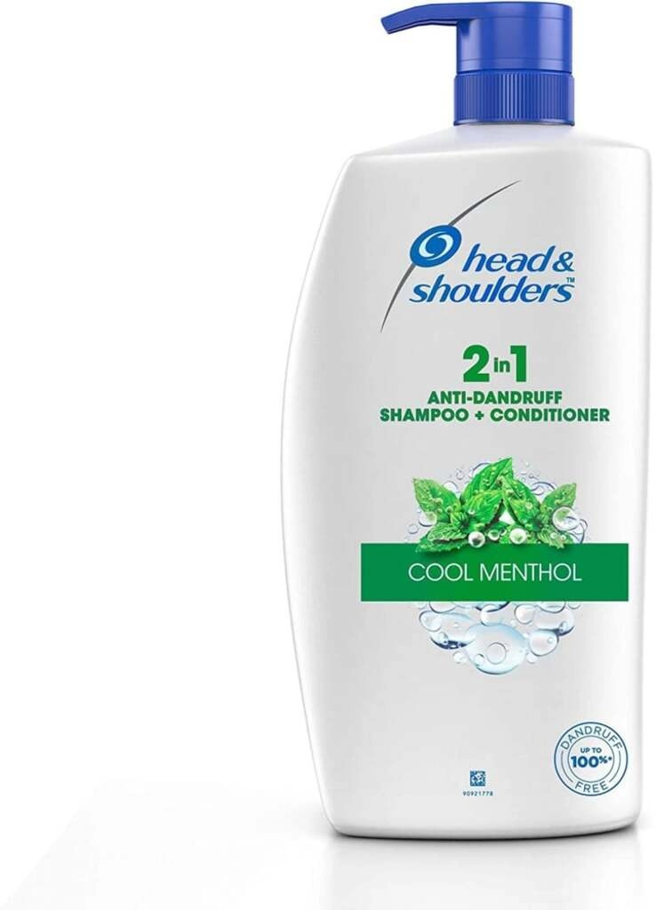 2 IN 1 SHAMPOO CONDITIONER COOL MENTHOL 1 LTR