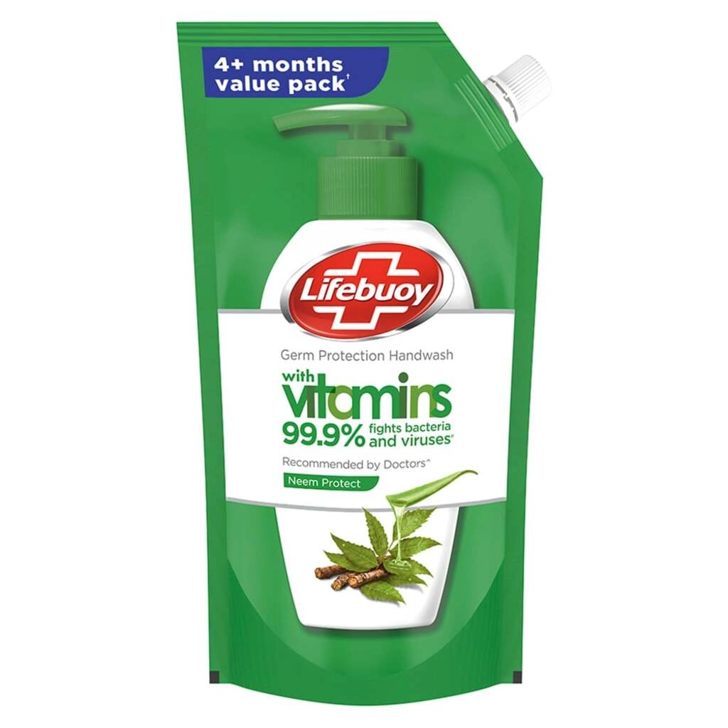 HAND WASH POUCH NEEM PROTECT 725ML