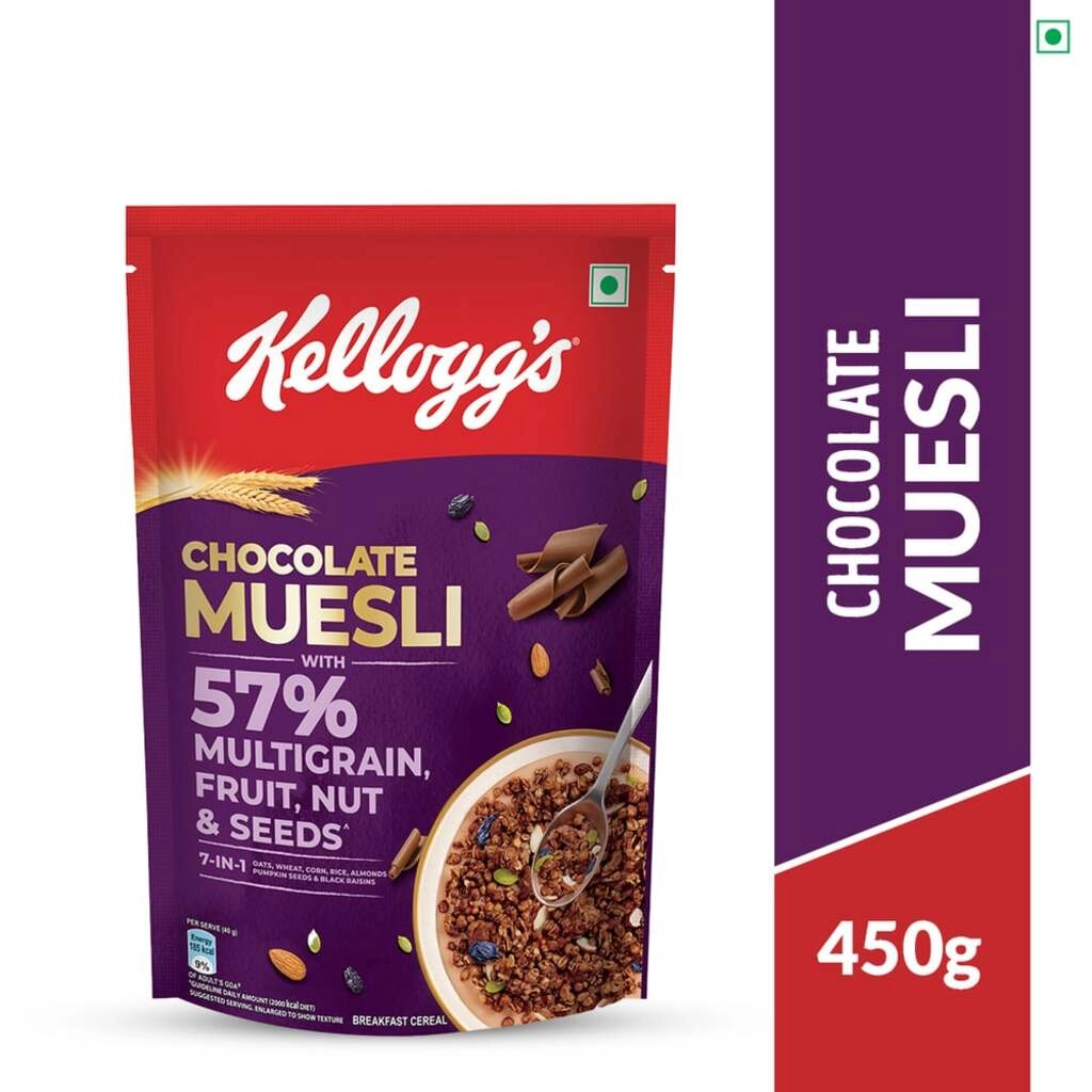 CHOCOLATE MUESLI 450 GM.