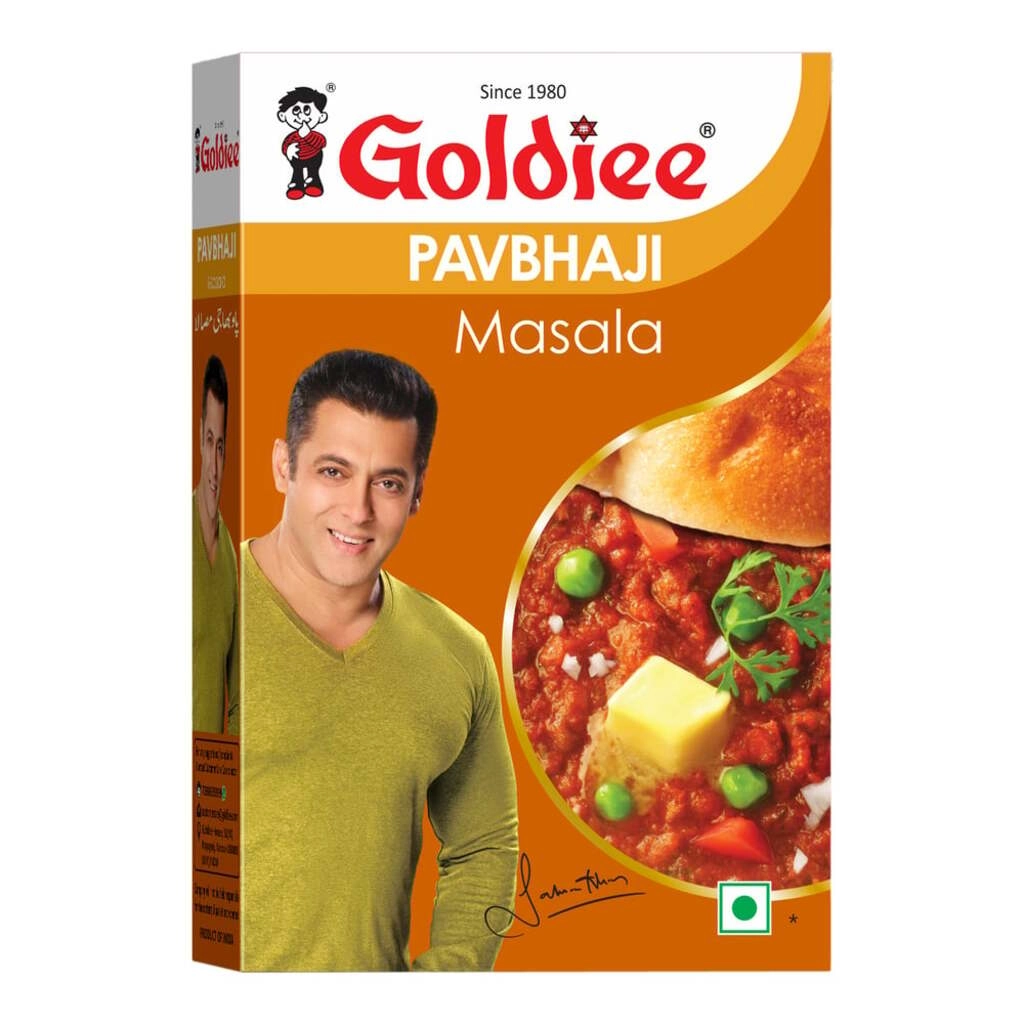 GOLDIEE PAVBHAJI MASALA 100GM.+20%