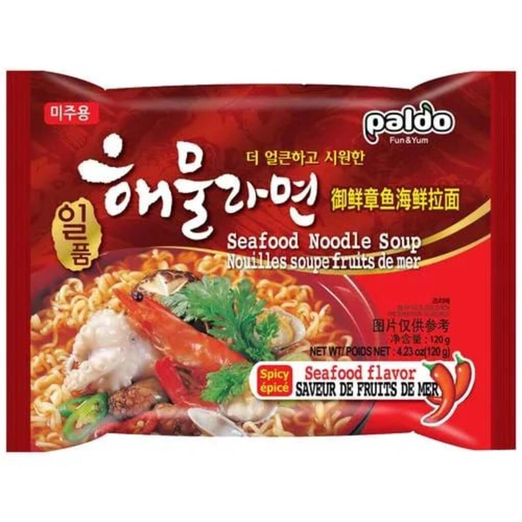 PALDO IIPOOM SEAFOOD NOODLES 120 GM.