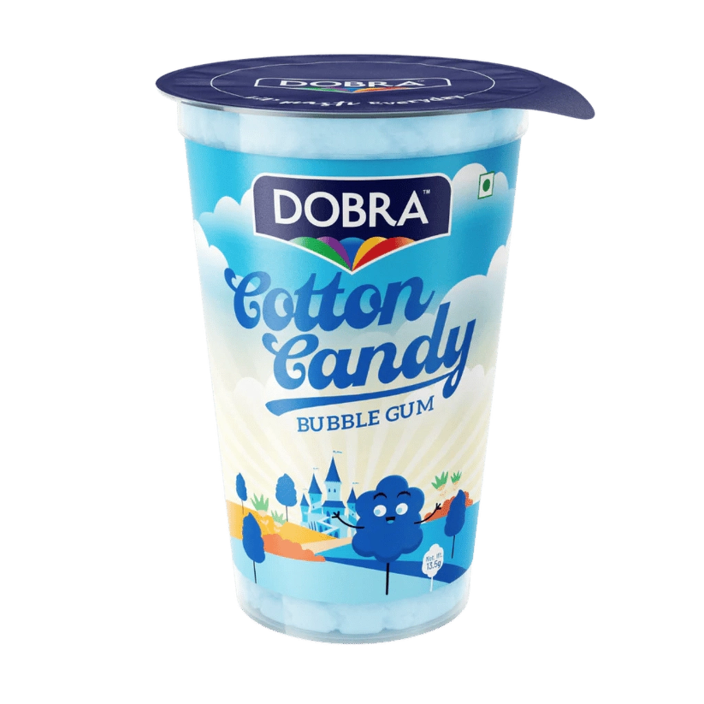 COTTON CANDY BUBBLE GUM 13.5GM