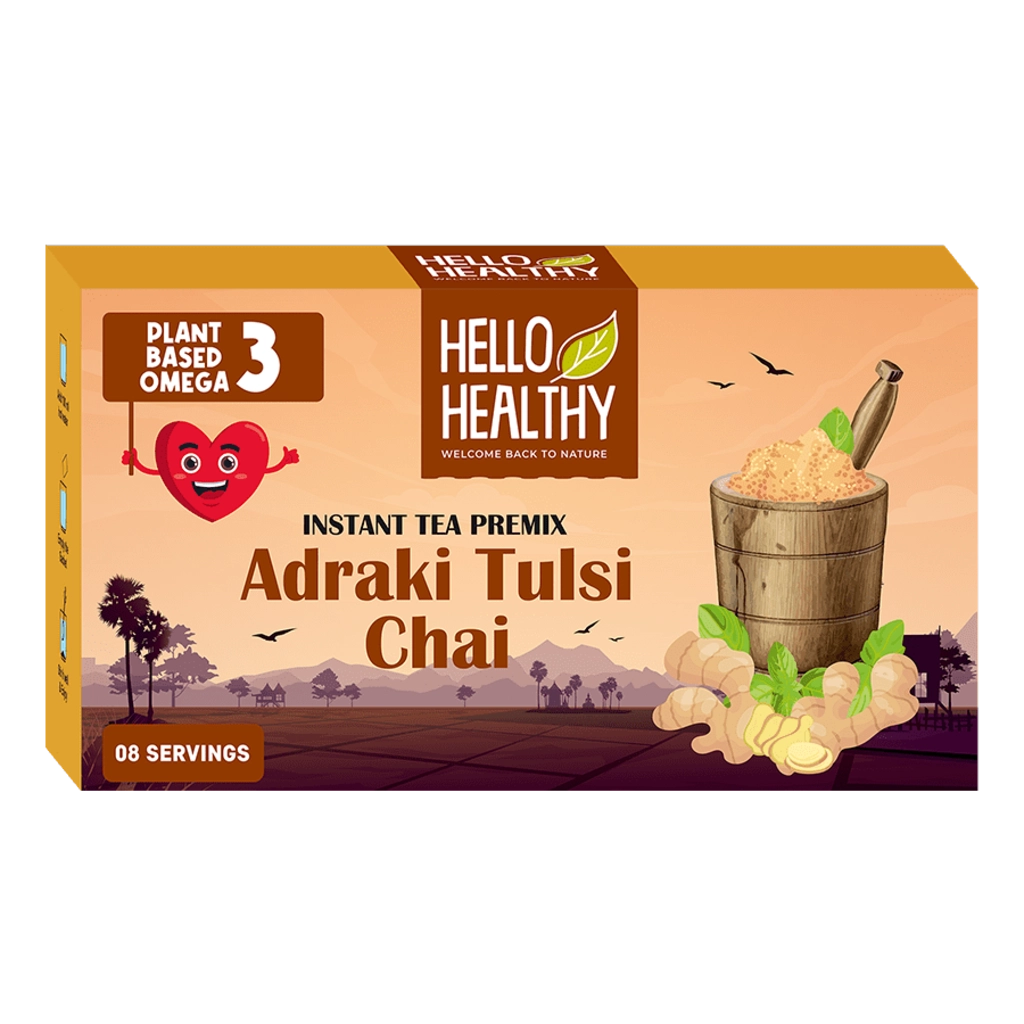 ADRAKI TULSI CHAI 08 SERVINGS