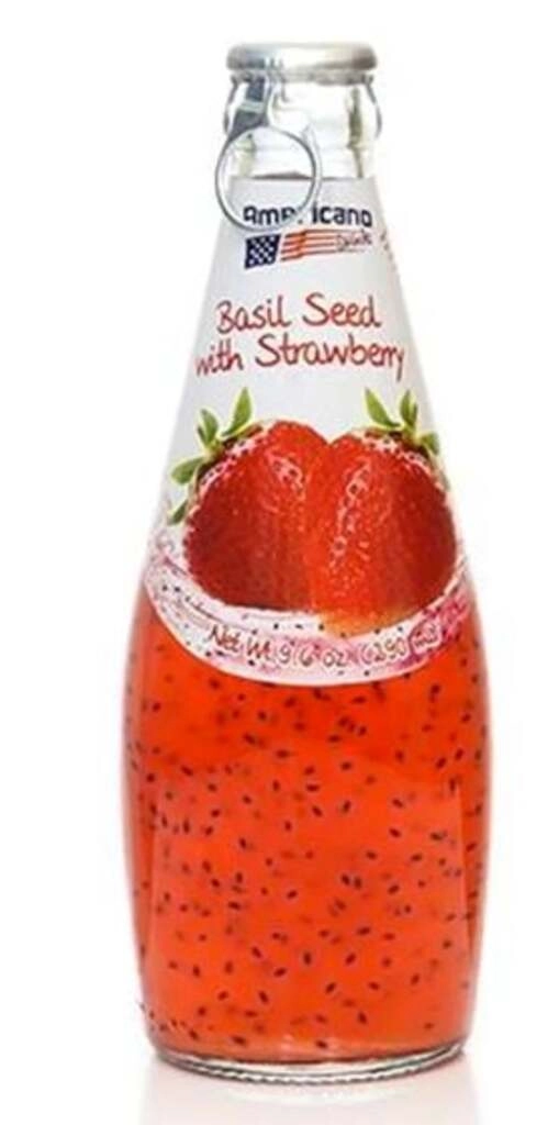 COOLZAA BASIL SEED DRINK STRAWBERRY FLAVOURED (290ML)