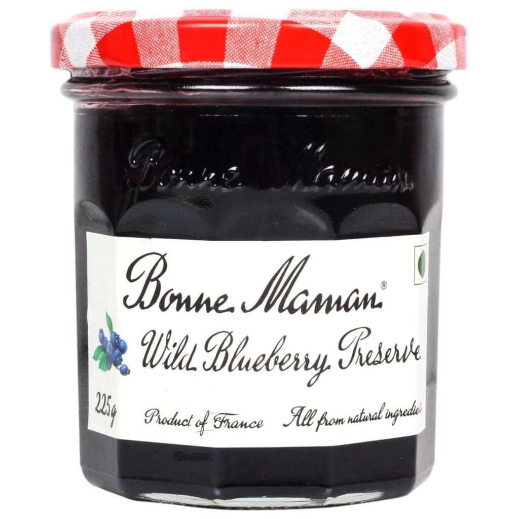 WILD BLUEBERRY PRESERVE 370GM.