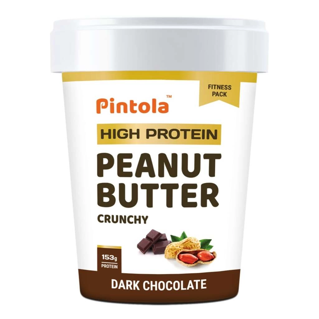 HI PROTEIN DARK CHOCOLATE PEANUT BUTTER CRUNCHY 510 GM.
