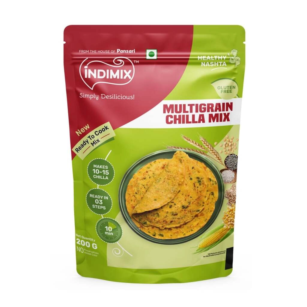 INDIMIX MOONG BHAJIYA MIX 500GM.