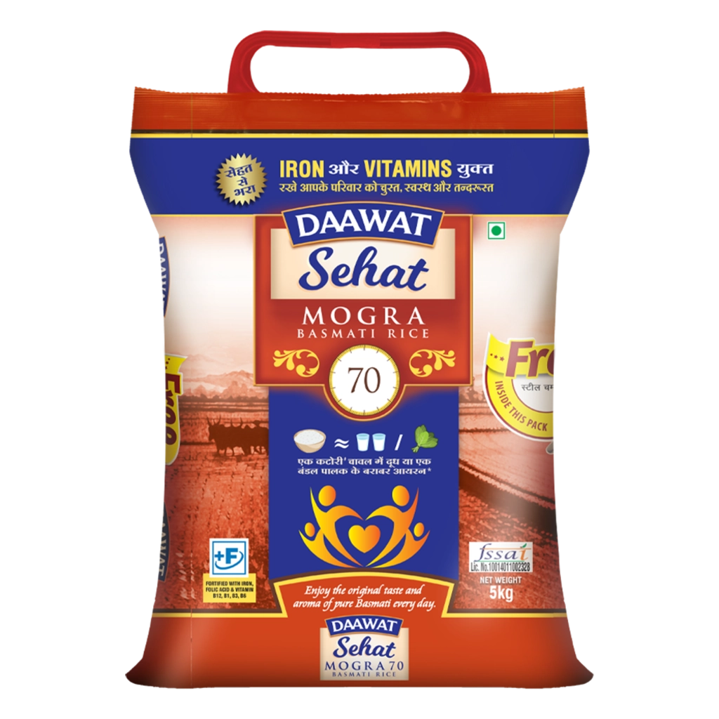 ROZANA MOGRA RICE 5 KG.
