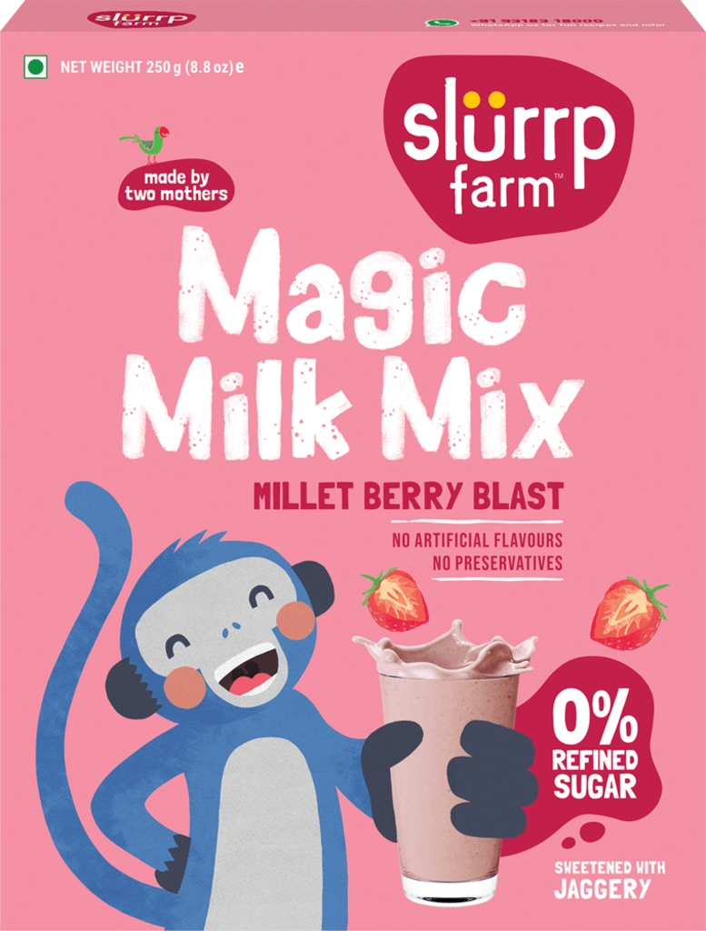MAGIC MILK MIX BERRY BLAST 250 GM.