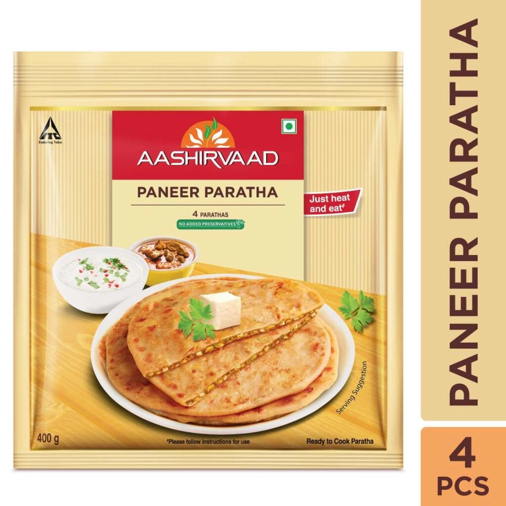 PANEER PARATHA 400 GM.