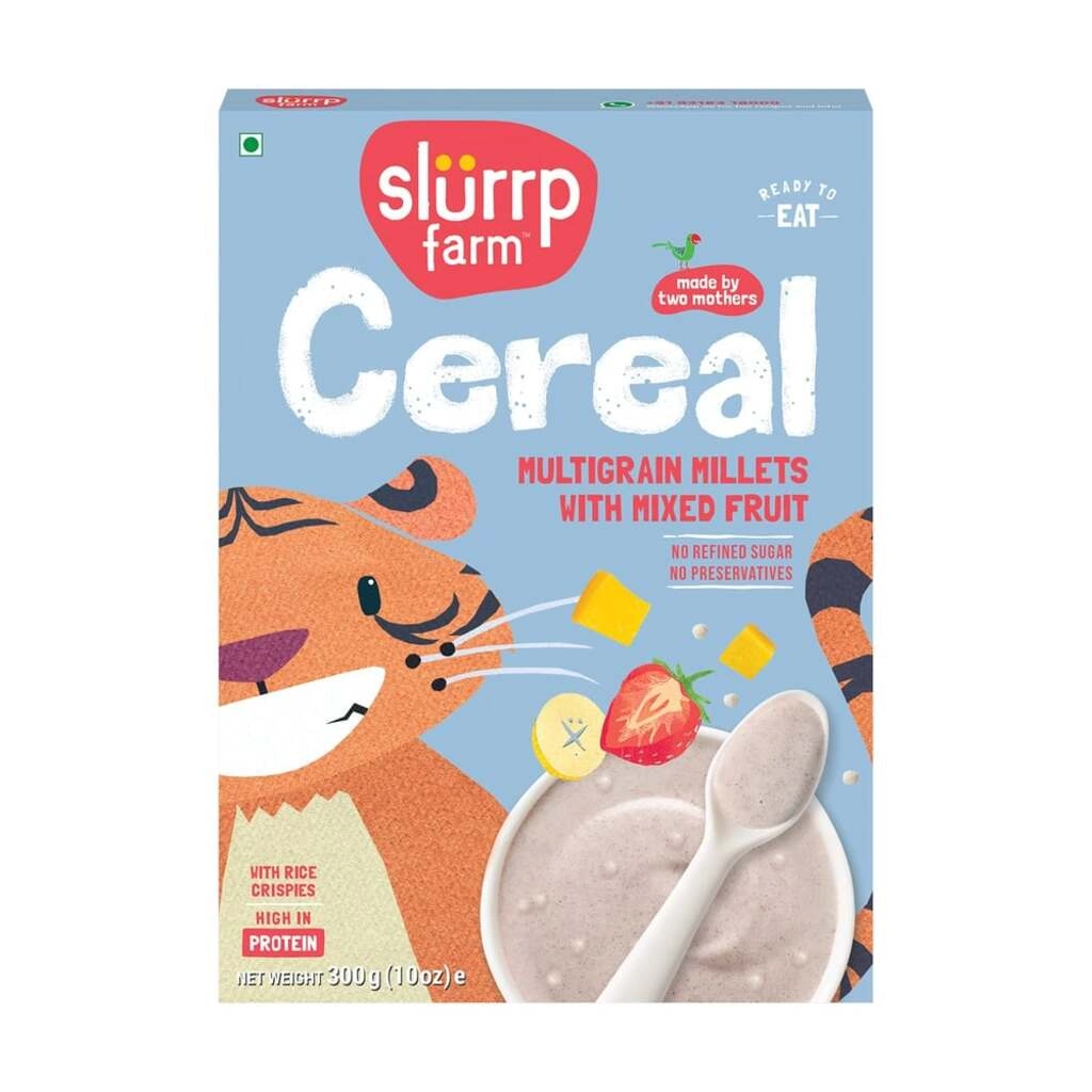 Farm Cereal Multigrain Millets With Rice Crispies - Mixed Fruit