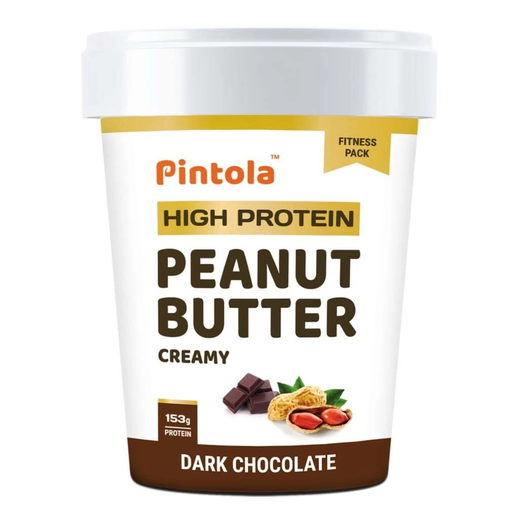 HI PROTEIN DARK CHOCOLATE PEANUT BUTTER CREAMY 510 GM.