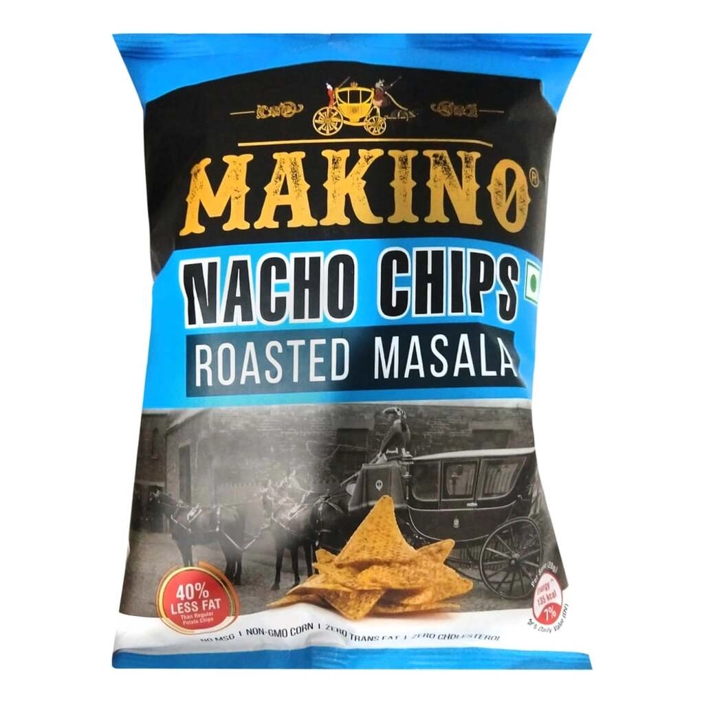 NACHO CHIPS ROASTED MASALA 60 GM.