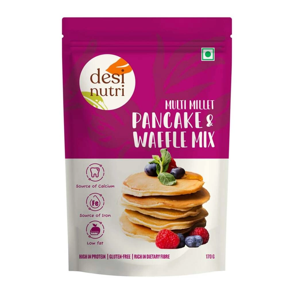 MULTI MILLET PANCAKE WAFFLE 170GM