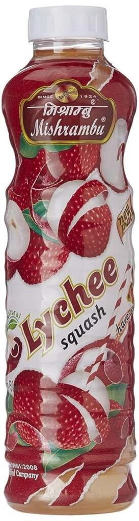 LITCHI SQUASH 750 ML