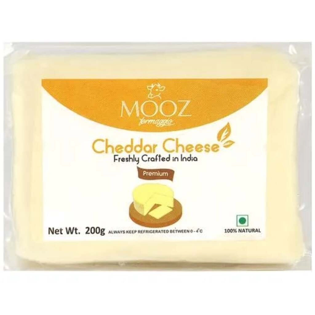 CHEDDAR CHEESE 200 GM.