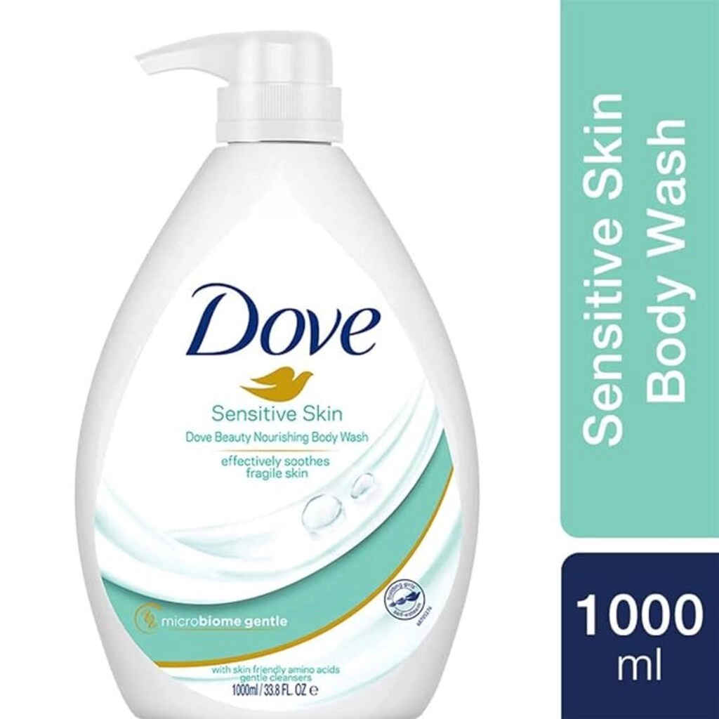 BODY WASH SENSITIVE SKIN 1000 ML.