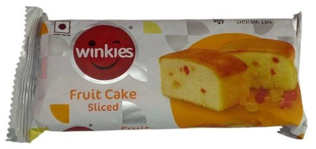 Fruit Cake Vegetable Sliced
