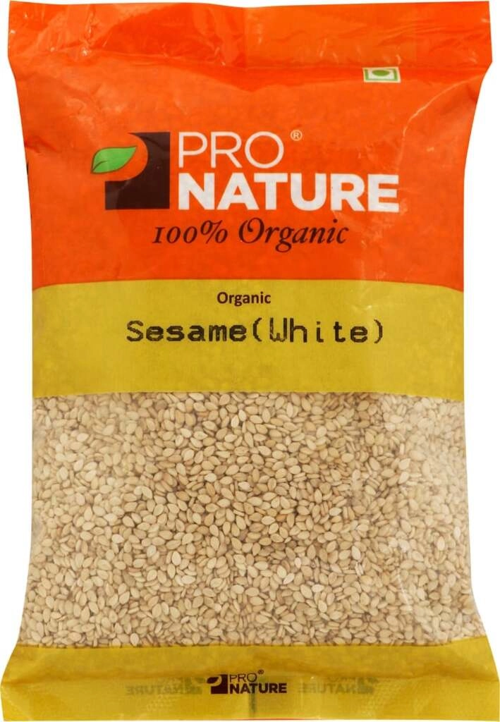ORGANIC SESAME WHITE 200 GM.